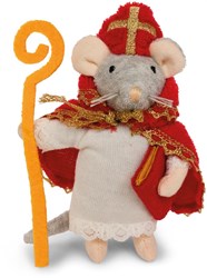Het Muizenhuis peluche San Nicolás - ratón muñeco Sam y Julia
