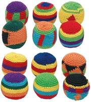 Goki pelota kickball algodón 5cm juguete colorido para jugar afuera-2
