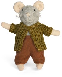 Het Muizenhuis ratón de peluche Papá de Sam 12cm - juguete suave ratón