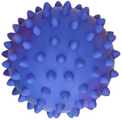 Mom's Care juguete sensorial pelota de masaje azul para bebés y niños pequeños