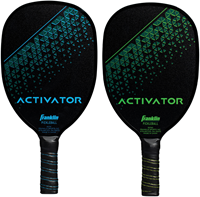 Franklin pala pickleball madera Activator - negro verde - agarre duradero