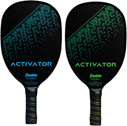 Franklin Activator Wooden Pickleball Paddle - Black/Green -