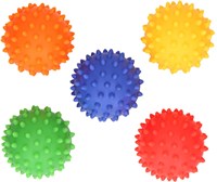 Mom's Care SENSORY TOYS Massage ball in bag - 1 piece - blue 9