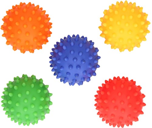 Mom's Care SENSORY TOYS Massage ball in bag - 1 piece - blue 9