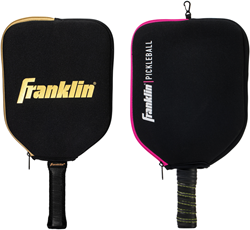 Franklin Single Pickleball Paddle Cover - Black/Pink -