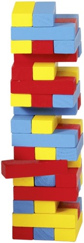 Goki torre de equilibrio de madera juego de habilidad para niños