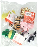 Goki Set de Marionetas de Dedo de Animales de Peluche - 6 piezas - Juguete Educativo-2