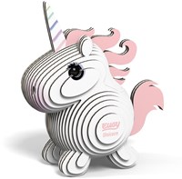 Eugy puzzle 3D unicornio - kit de modelismo de cartón para niños-2