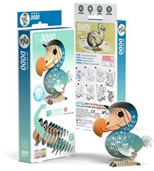 Eugy puzzle 3D Dodo - juguete de cartón ecológico