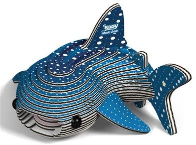 Eugy 3D tiburón ballena set creativo - juguete ecológico-3