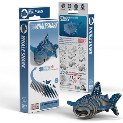 Eugy 3D tiburón ballena set creativo - juguete ecológico