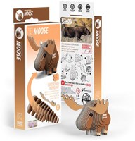 Eugy puzzle 3D - Alce - juguete ecológico de animales para niños