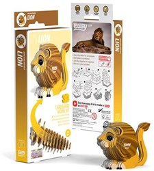 Eugy kit de construcción 3D león - juguete creativo para montar