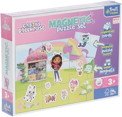 Trefl Rompecabezas magnético Gabby's Dollhouse - juguete educativo