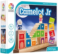 Smart Games juego de lógica de madera Camelot Jr - 48 desafíos - rompecabezas