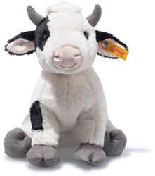 Steiff peluche vaca Cobb blanca 24 cm - suave vaca de peluche