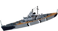 Revell Bismarck barco maqueta 1:1200 set de construcción de plástico-2
