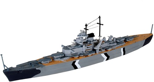 Revell Bismarck barco maqueta 1:1200 set de construcción de plástico-2