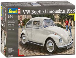 Revell Volkswagen Beetle kit de modelismo - coche 1968 - escala 1:24