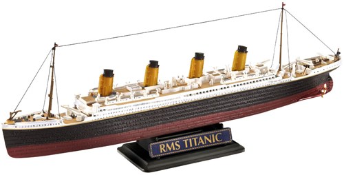 Revell maqueta Titanic - set de regalo con pintura y pegamento-2