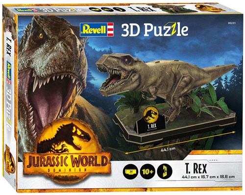 Revell puzzle 3D dinosaurio Jurassic World Dominion T-Rex kit de construcción