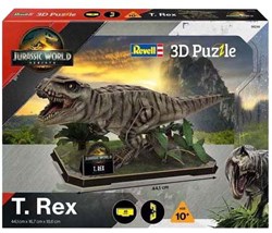 Revell Puzzle 3D Jurassic World T. Rex kit de construcción - 45 piezas