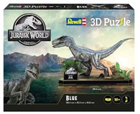Revell Puzzle 3D Jurassic World Kit de Construcción Velociraptor 57 piezas