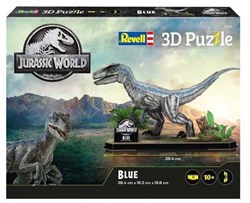 Revell Puzzle 3D Jurassic World Kit de Construcción Velociraptor 57 piezas