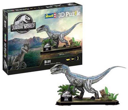 Revell Puzzle 3D Jurassic World Kit de Construcción Velociraptor 57 piezas-2
