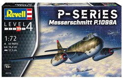Revell kit de modelismo avión Messerschmitt P.1099A escala 1:72