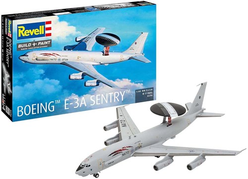 Revell maqueta avión Boeing E-3A Sentry modelo a escala 1:144-2