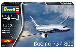 Revell kit de modelismo Boeing 737-800 avión maqueta escala 1:288