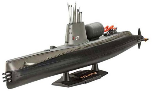 Revell maqueta submarino U.S.S. Nautilus escala 1:305-2