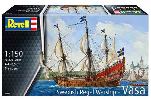 Revell maqueta barco sueco VASA 1:150 - 330 piezas