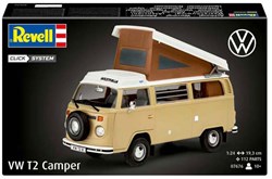 Revell kit de modelismo VW T2 Camper 1:24 - 112 piezas juguete