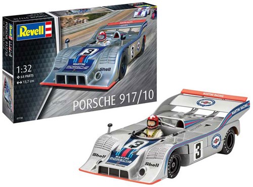 Revell kit de modelismo Porsche 917 1:32 coche de carreras 64 piezas-3