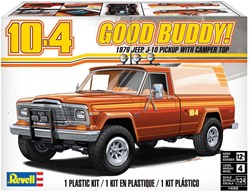 Revell kit de modelismo Jeep J-10 Pickup con camper top 1:24 juguete
