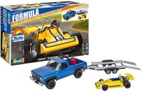 Revell kit de modelismo Chevy 4x4 Pickup con Go-kart escala 1:25-3