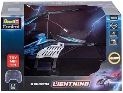 Revell Helicóptero RC con iluminación y sensor de altitud - Azul - 2,4GHz