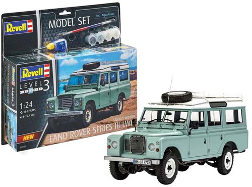 Revell maqueta Land Rover Series III LWB 1:24 - 184 piezas-2