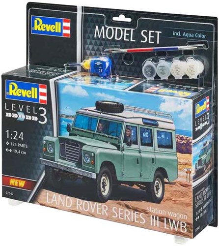 Revell maqueta Land Rover Series III LWB 1:24 - 184 piezas-3