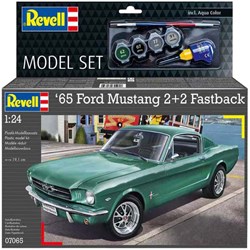 Revell kit de modelismo Ford Mustang Fastback 1:24 - 82 piezas