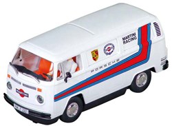Carrera VW Bus T2b coche de juguete Martini Racing 1:32 con luces