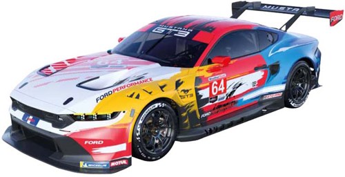Carrera Ford Mustang GT3 coche de carreras digital 1:32 con luces