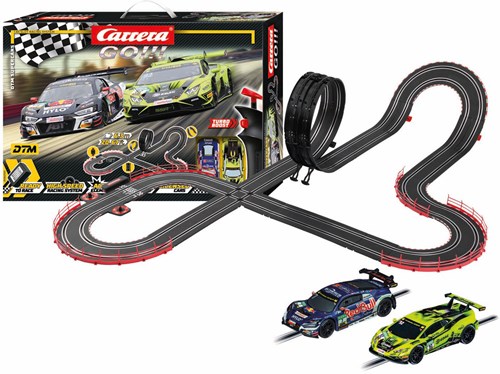 Pista de carreras Carrera DTM Supercars - Audi R8 LMS GT3 vs Lamborghini Huracán-2