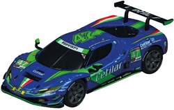 Carrera coche slot Ferrari 296 GT3 Cetilar Racing 1:43 juguete pista