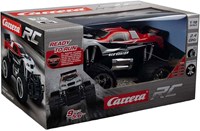 Carrera coche RC Red Hunter X - Monster Truck todoterreno 1:18 - 2,4GHz