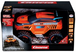 Carrera RC Monster Truck Gear Monster 3.0 - Todoterreno 2,4GHz - Naranja