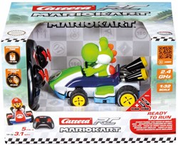 Carrera RC coche teledirigido Mario Kart Yoshi 1:32 2,4GHz diversión de carreras