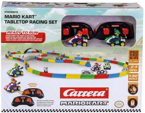 Carrera RC pista de carreras Mario Kart - Mario & Luigi 1:43 - juguete RC